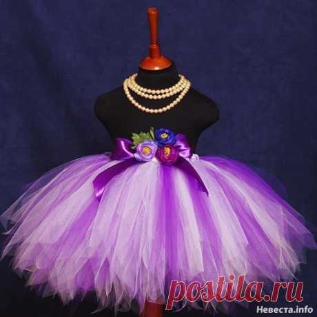 Как сделать юбочку из фатина своими руками.