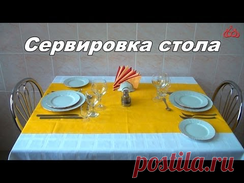 Сервировка стола (элементарные понятия)