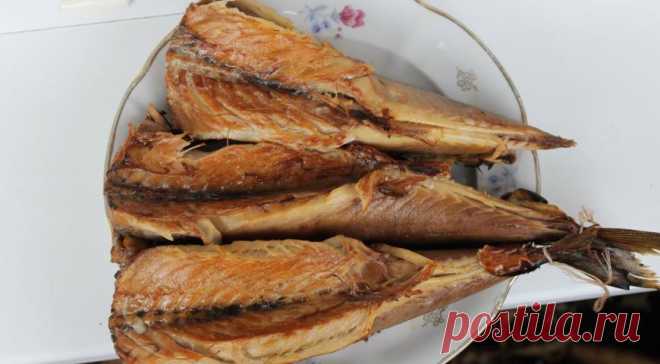 Скумбрия горячего копчения, пошаговый рецепт с фото