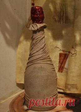 Декорирование бутылок своими руками