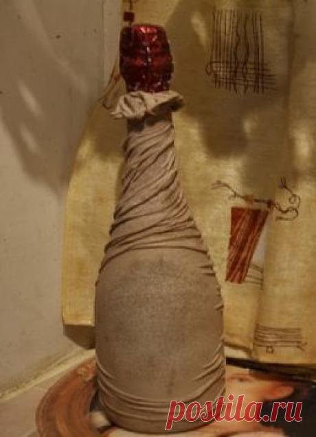 Декорирование бутылок своими руками