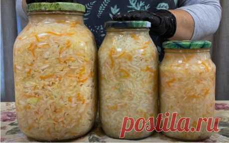 Квашеная капуста классическая - Вкусные Идеи