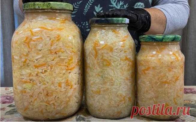 Квашеная капуста классическая - Вкусные Идеи