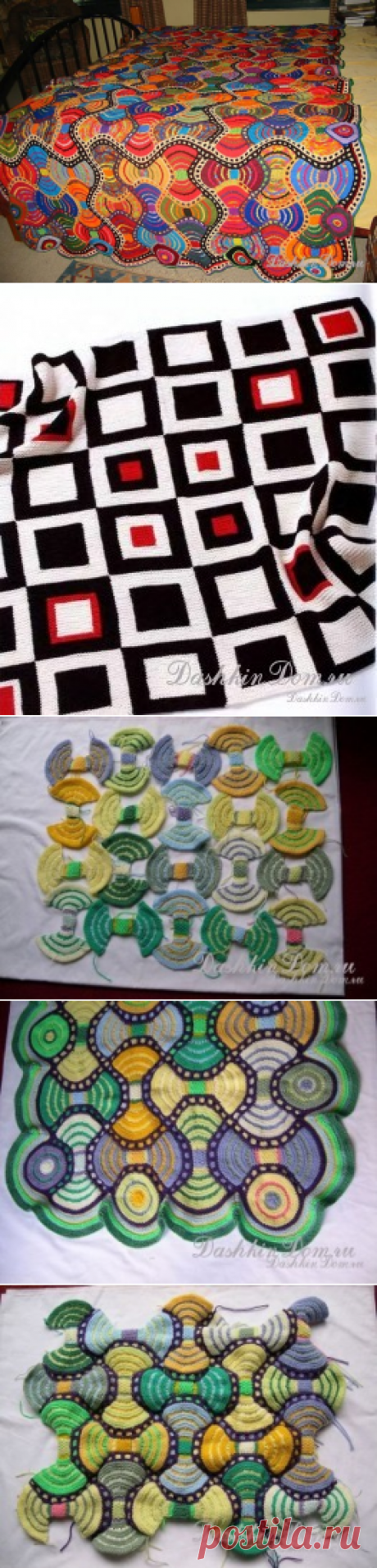 Вязаные пледы | Дашкин Дом