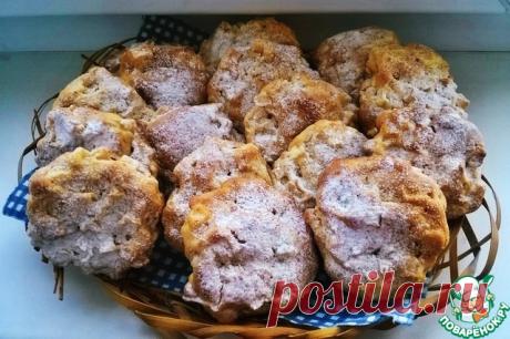 Мягкое яблочное печенье