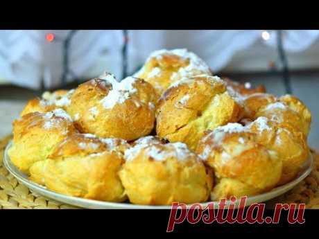 Заварные пирожные "Эклеры" из СССР  ПОШАГОВЫЙ РЕЦЕПТ / Мамины рецепты
