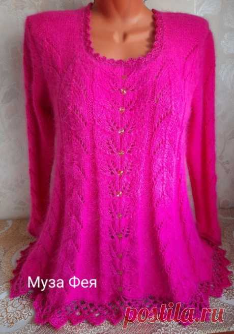 Моя первая вещь из пуха норки.