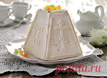 Творожная пасха на скорую руку