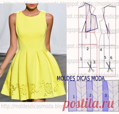MOLDE DE VESTIDO