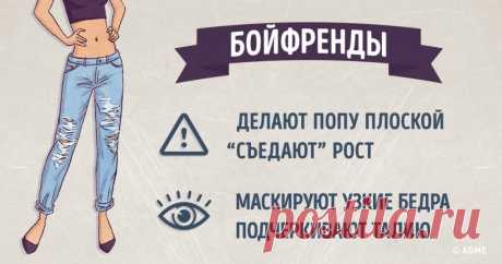 Шпаргалка: как выбрать идеальные джинсы