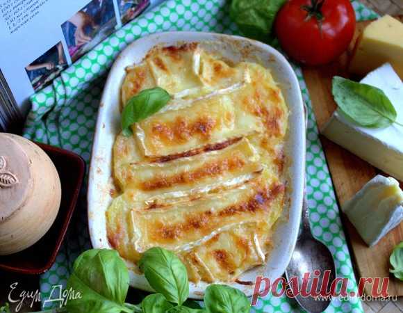 Картофельный гратен под сырной корочкой рецепт 👌 с фото пошаговый