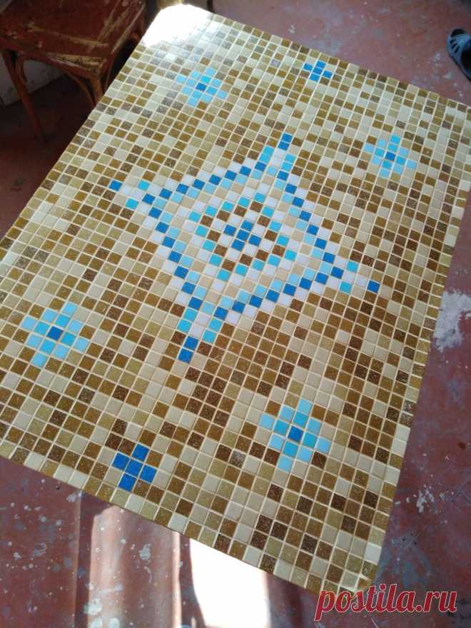 Новый дизайнерский стол из старого облезлого — Сделай сам, идеи для творчества - DIY Ideas