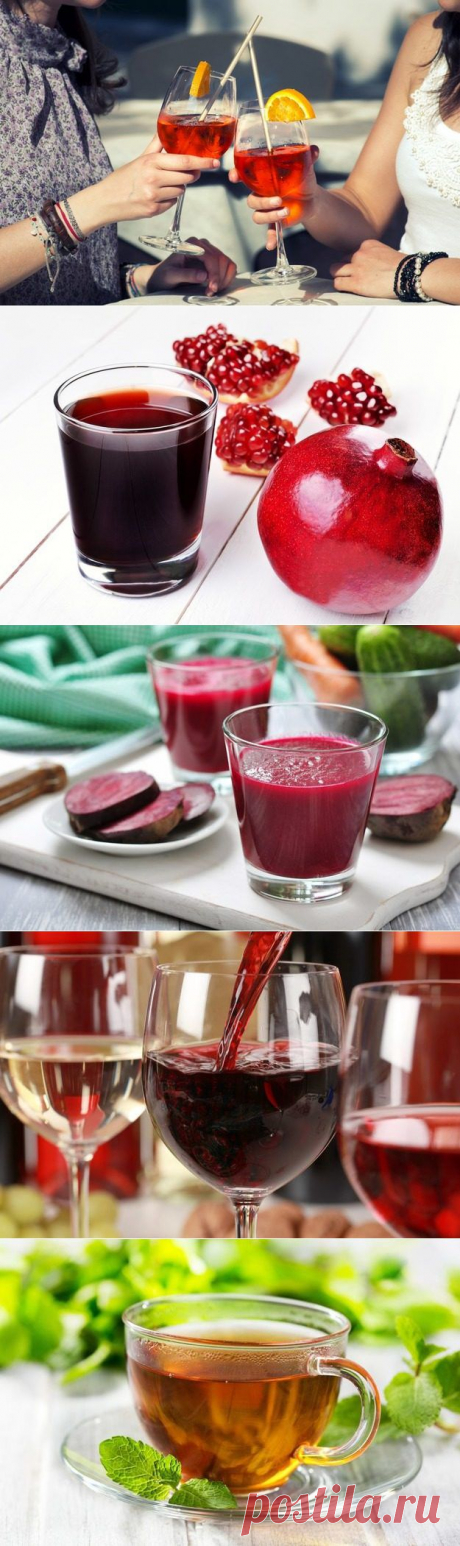 Восемь вкусных напитков, продлевающих молодость / Будьте здоровы