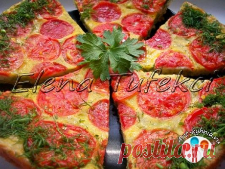 &quot;Кабачковая фокачча с помидорами&quot; (МК от Елены) » Арт-кухня