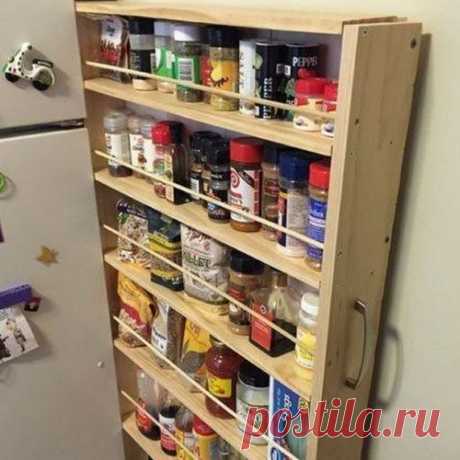 Скрытая маленькая кладовка своими руками