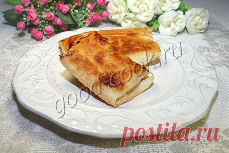 Пирожки из лаваша с яблоками. Рецепт приготовления