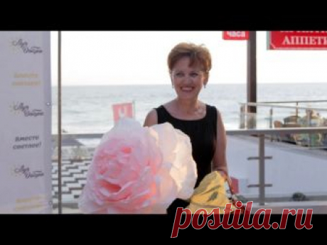 Пышная Роза из одного рулона. Часть 1