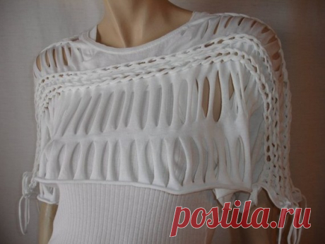 Новая фактура из старых футболок