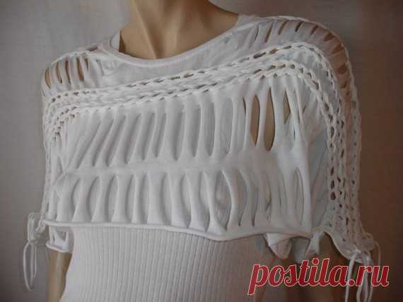 Новая фактура из старых футболок