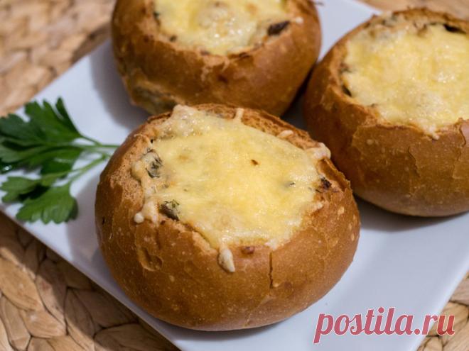 Жюльен в булочке - Простые рецепты Овкусе.ру