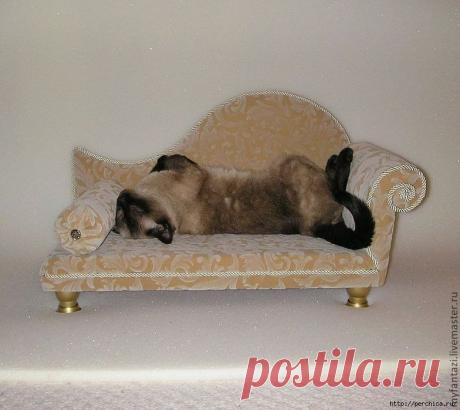 Как пошить суперский диван для любимой кошки или маленькой собачки