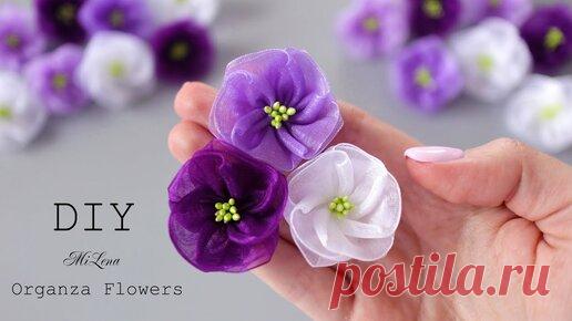 MiLena | 🌸 ЦВЕТЫ ИЗ ОРГАНЗЫ 🌸