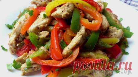 Фахитос с курицей