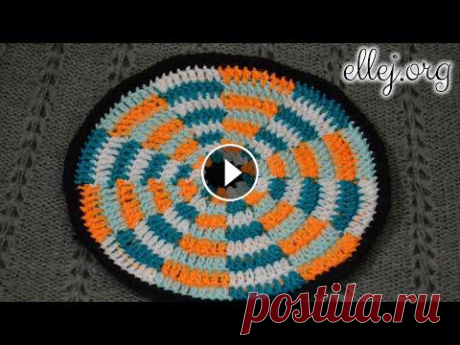 ♦ Подставка под горячее крючком Дартс • Darts Potholder • ellej ♦ Подставка под горячее крючком Дартс • Darts Potholder • ellej...