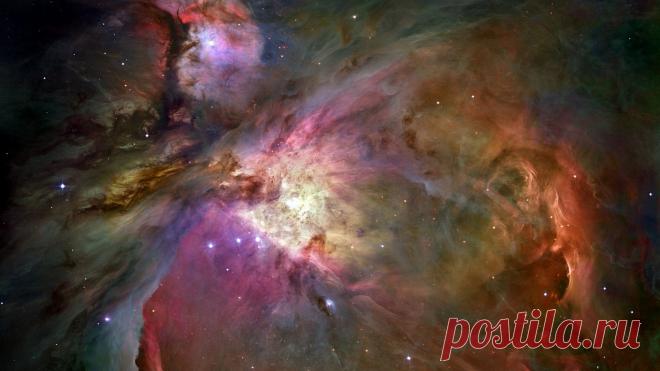 Туманность Ориона скачать фото обои для рабочего стола
