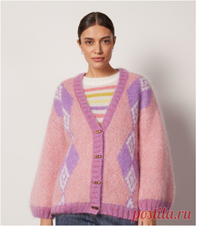 Жаккард и интарсия в изделиях от брендов. Красивые идеи для вязания. | Ажурные фантазии | Дзен