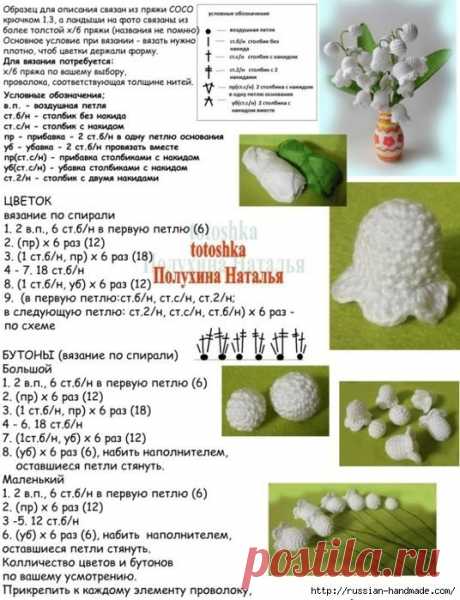 Вязание крючком. Игрушки. Описания