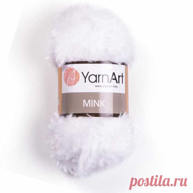 Пряжа YarnArt Mink 346 черный купить в Новосибирске по цене 115.00 руб.
