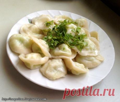 Вареники с редькой - любимое блюдо моего прадедушки (вариант)