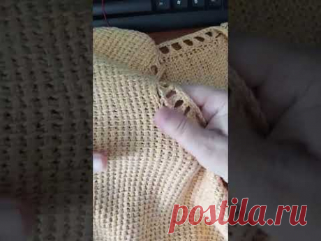 Анонс мастер-класса по вязанию кроп-топа #творчество #tutorial #fashion