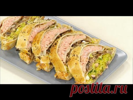 Кулебяка с рыбой от Ильи Лазерсона / Обед безбрачия / русская кухня