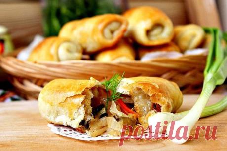 Молдавские пирожки Вэрзэре - хрустящие, слоистые, очень вкусные!
