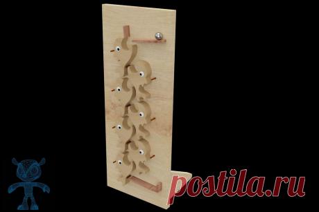 Рыбы Падение мяча I Деревянная игрушка - SketchUp, Parasolid, Autodesk 3ds Max, OBJ, SolidWorks, STL, STEP / IGES - 3D модель - GrabCAD