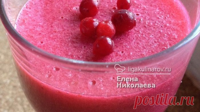 Ягодный мусс на манке