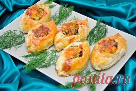 &quot;Лодочки&quot; из слоеного теста