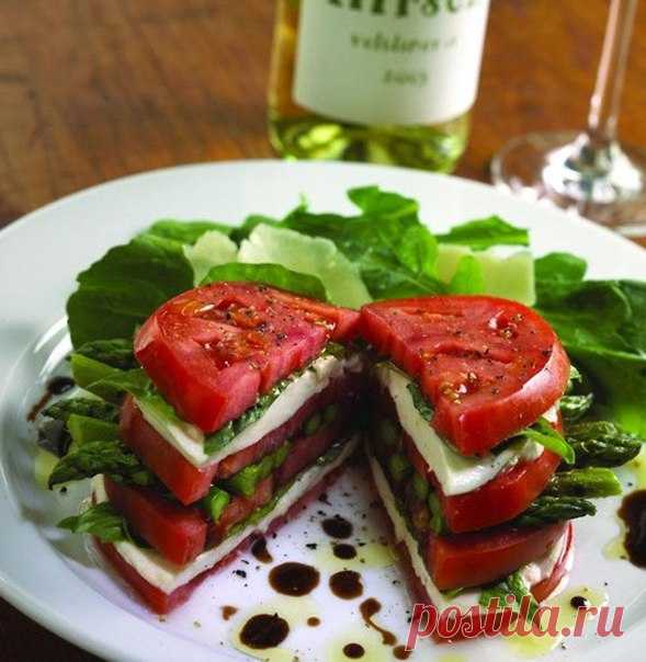 6 вкуснейших и легких идей салатиков: можно даже на ночь🍅🍏🍆🍋  / Мамина песочница