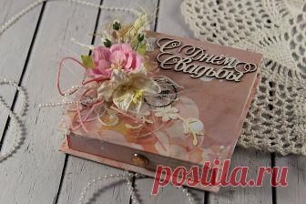 Коробочка для денег или подарочной карты на свадьбу Эту коробочку у меня заказывали на свадьбу, чтобы красиво и необычно подарить деньги. В дальнейшем она может выполнять функцию шкатулки.