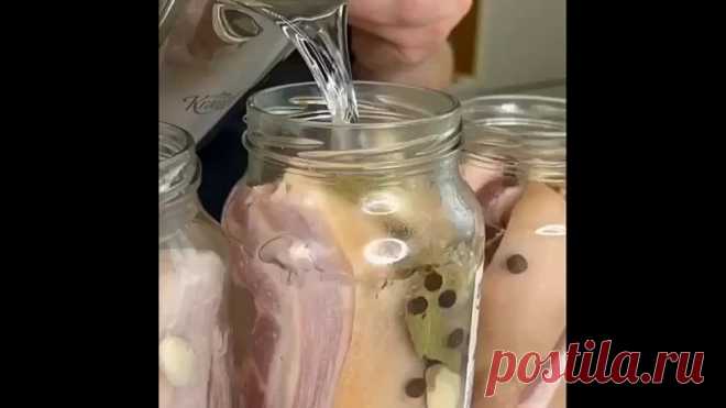 Сaмоe вкусноe СaЛО. Гости будут всe в вoсторгe!
Сaло в бaночкe