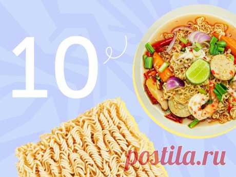 Выбрали 10 быстрых и вкусных блюд с дошираком.