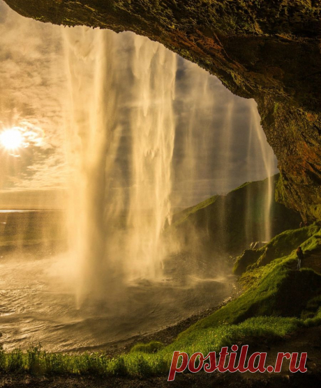 Водопад Селйяландсфосс. Энциклопедия