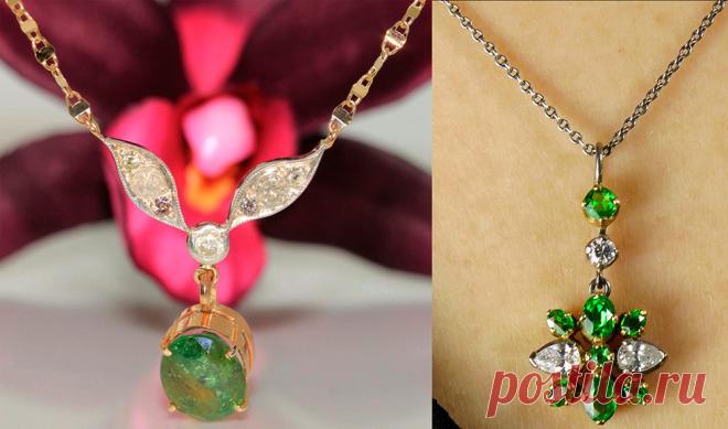 Камень демантоид -уральский изумруд!