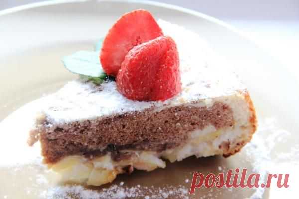 Нежный яблочный пирог в мультиварке | CityWomanCafe.com