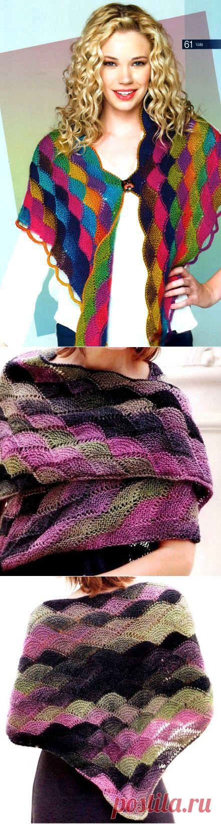 Многоцветная шаль