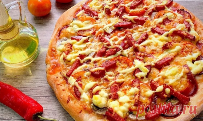 Піцу за таким рецептом Я печу вже більше 20 років, колись готувала і на замовлення | Смачні рецепти домашніх страв