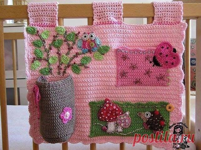 Вязаные органайзеры