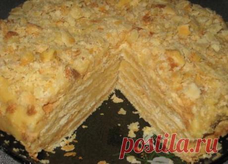 (101) ТОРТ "Наполеон" С ОЧЕНЬ ВКУСНЫМ КРЕМОМ... - Кулинария: рецепты и советы